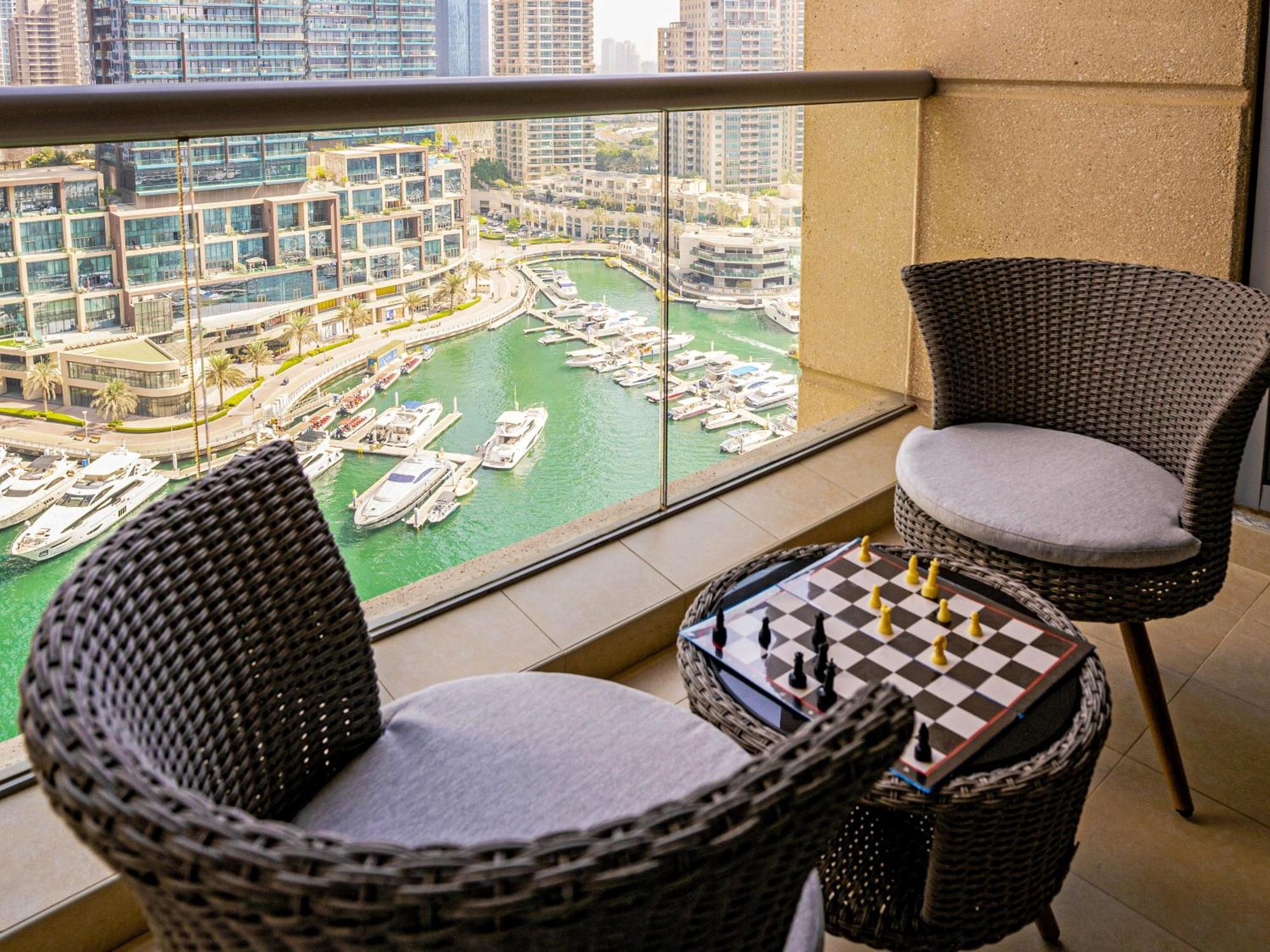Vacay Lettings - Iris Blue Spectacular Marina View Apartment Dubái Exterior foto